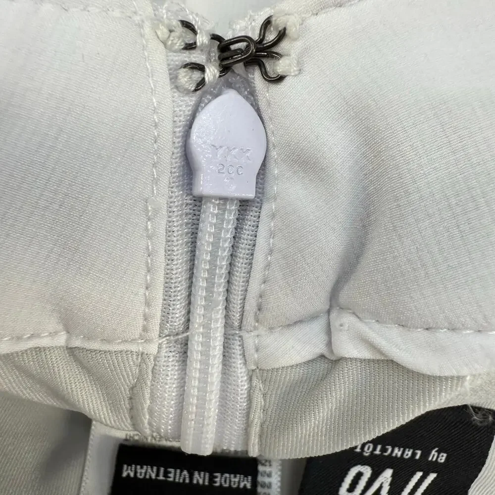N'Vo by Lanctot Skort Women's 10 Size White Black Golf Skort Pickleball Golf EUC - Picture 6 of 13